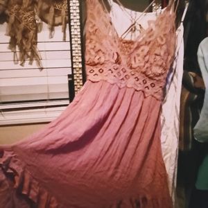 Free People Lace dress